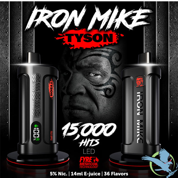 Iron Mike Tyson 14mL 15K Rechargeable Disposables