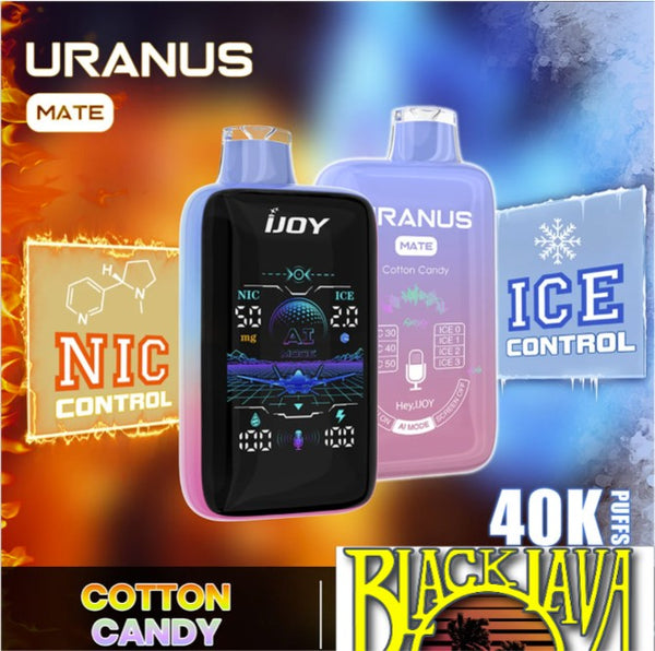 iJoy Uranus Mate 40K Puff Rechargeable Disposabels w/ Ice Control & AI