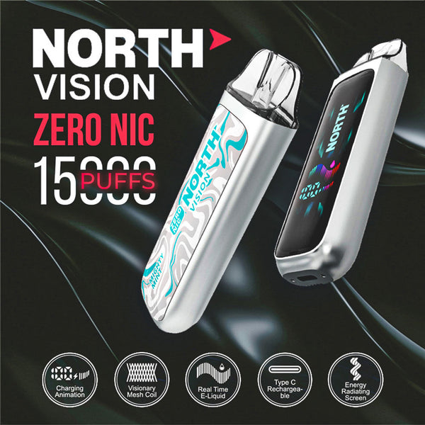 North Vision 15K Puff Rechargeable Disposables