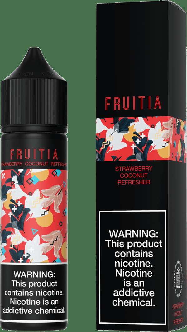 Fruitia E-Liquid 60ml Black Lava Vape