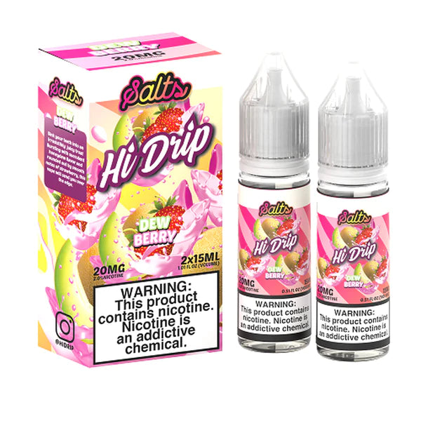 Hi-Drip Salts Nicotine Salt 30ML (2x15ml) Black Lava Vape