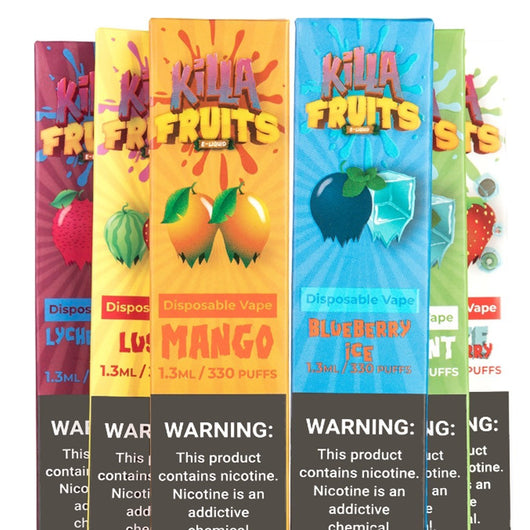 Killa Fruits Disposable Vape Pen 1.3ml Disposable Black Lava Vape