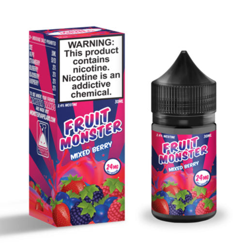 Fruit Monster Nicotine Salt 30ml by Monster Vape Labs Black Lava Vape