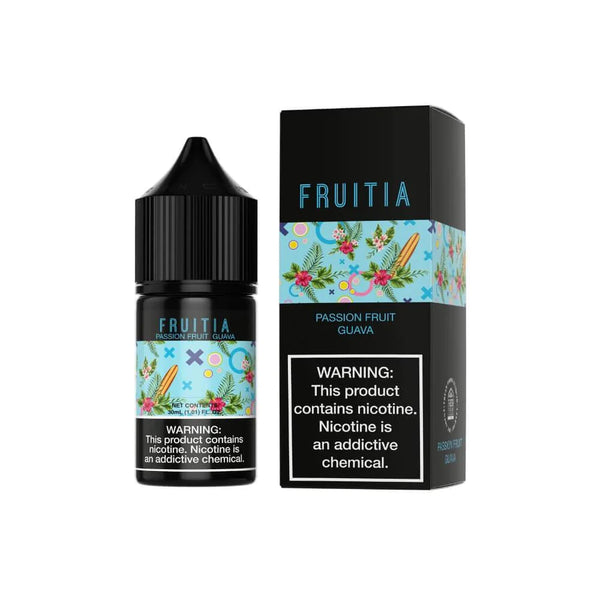 Fruitia Nicotine Salt E-Liquid By Fresh Farms 30ML Black Lava Vape