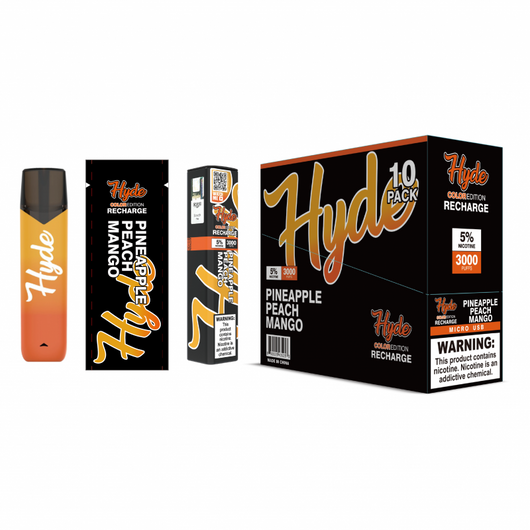 Hyde Color RECHARGE Disposable Black Lava Vape