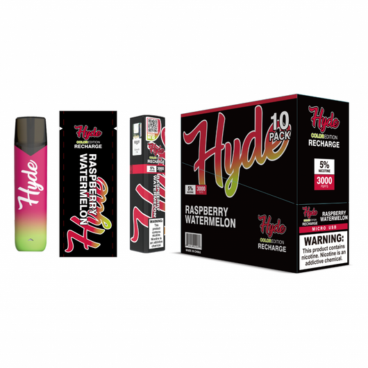 Hyde Color RECHARGE Disposable Black Lava Vape